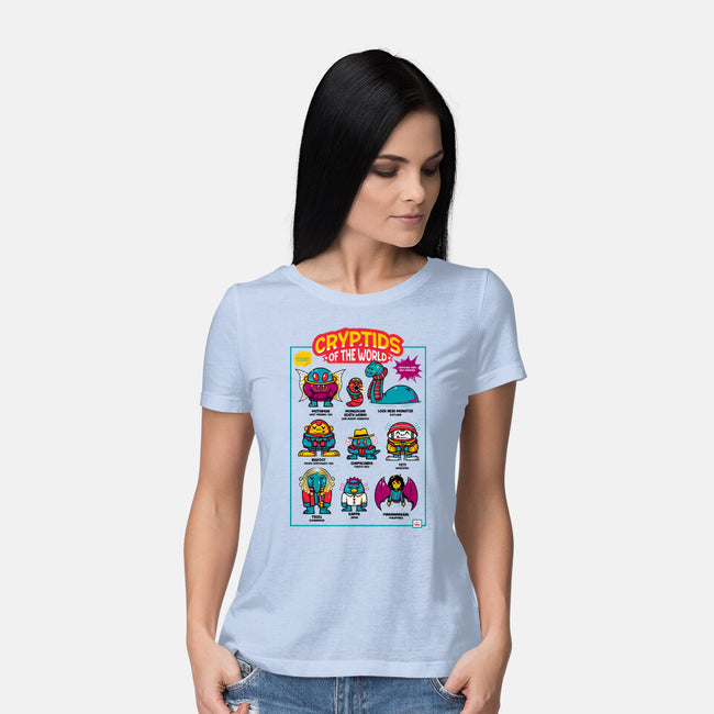 Cryptids Of The World-Womens-Basic-Tee-krisren28
