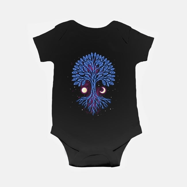 Tree Of Life Constellation-Baby-Basic-Onesie-retrodivision