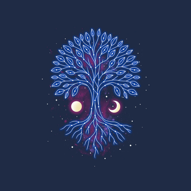 Tree Of Life Constellation-Mens-Heavyweight-Tee-retrodivision