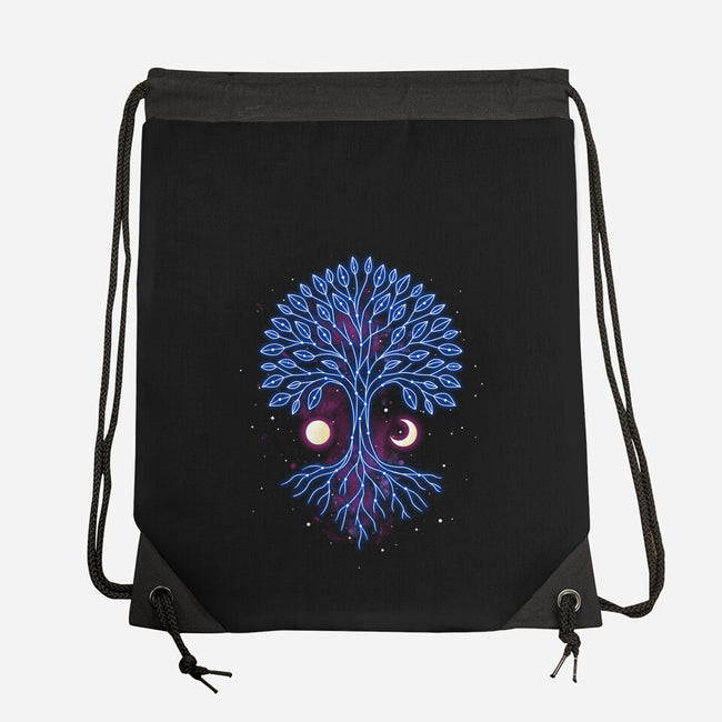 Tree Of Life Constellation-None-Drawstring-Bag-retrodivision