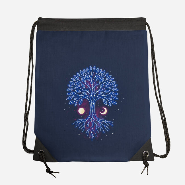 Tree Of Life Constellation-None-Drawstring-Bag-retrodivision