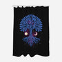Tree Of Life Constellation-None-Polyester-Shower Curtain-retrodivision