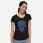 Tree Of Life Constellation-Womens-V-Neck-Tee-retrodivision