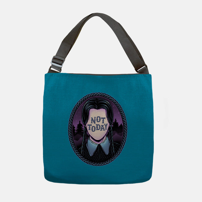 Not Today-None-Adjustable Tote-Bag-glitchygorilla