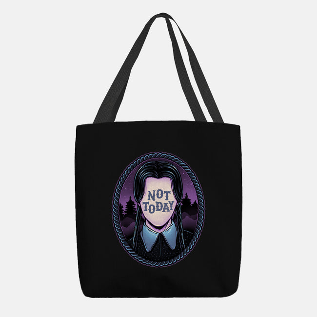 Not Today-None-Basic Tote-Bag-glitchygorilla