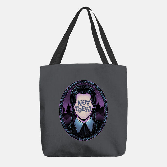 Not Today-None-Basic Tote-Bag-glitchygorilla