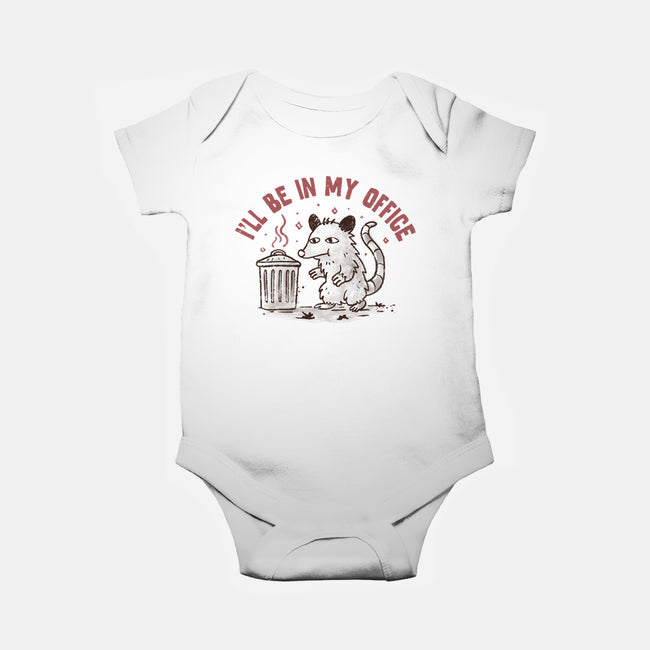 In My Office-Baby-Basic-Onesie-koalastudio