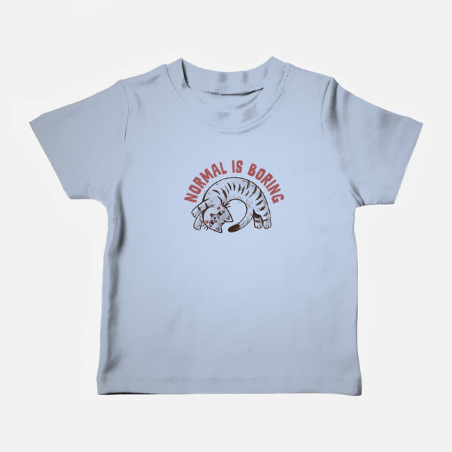 Normal Is So Boring-Baby-Basic-Tee-koalastudio