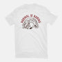 Normal Is So Boring-Womens-Basic-Tee-koalastudio