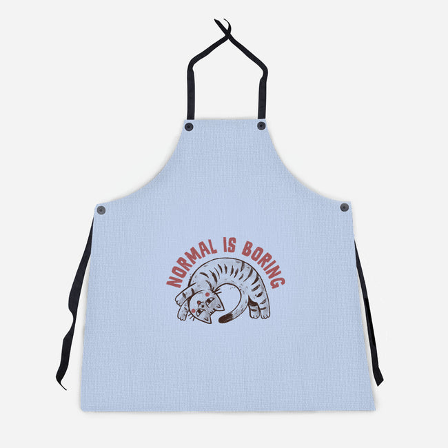 Normal Is So Boring-Unisex-Kitchen-Apron-koalastudio