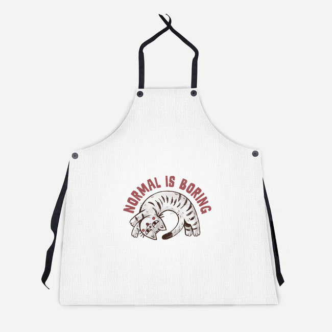 Normal Is So Boring-Unisex-Kitchen-Apron-koalastudio