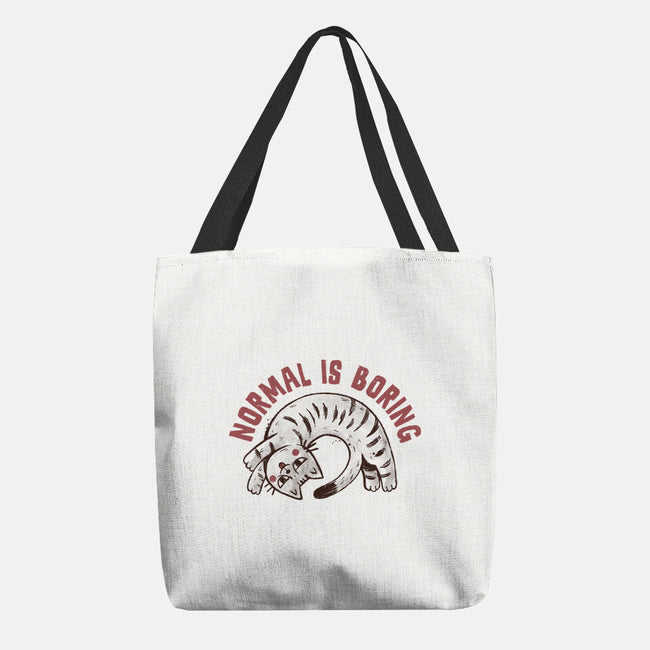 Normal Is So Boring-None-Basic Tote-Bag-koalastudio