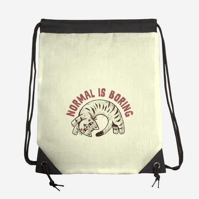 Normal Is So Boring-None-Drawstring-Bag-koalastudio