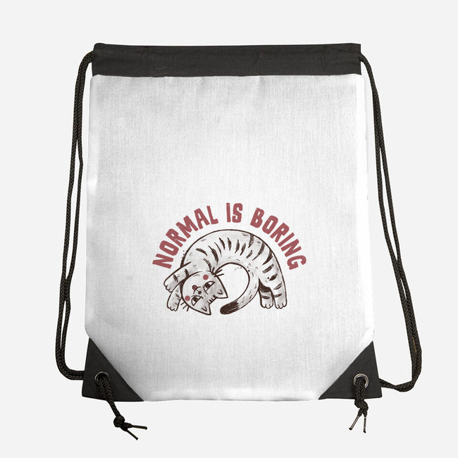 Normal Is So Boring-None-Drawstring-Bag-koalastudio