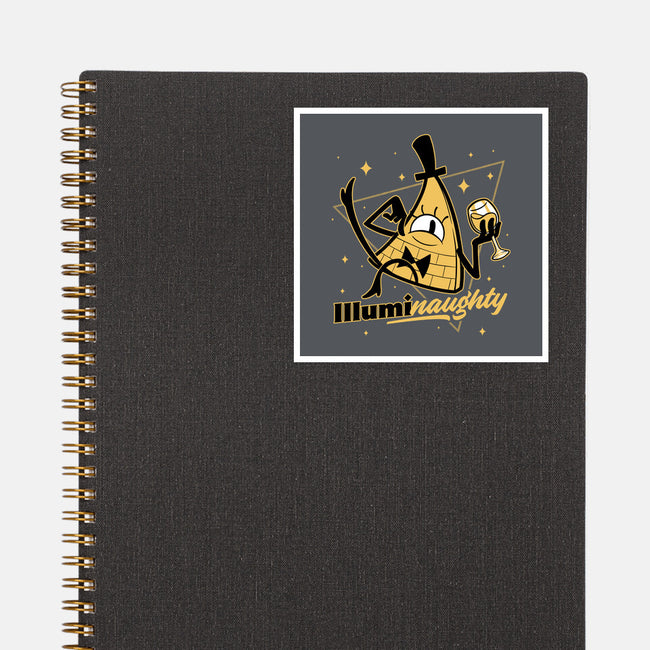 Naughty Illuminati Triangle-None-Glossy-Sticker-Studio Mootant