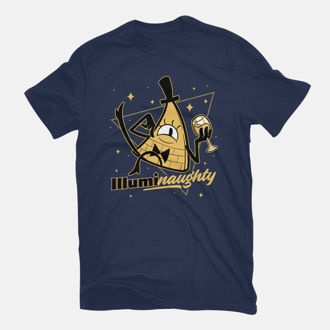 Naughty Illuminati Triangle-Unisex-Basic-Tee-Studio Mootant