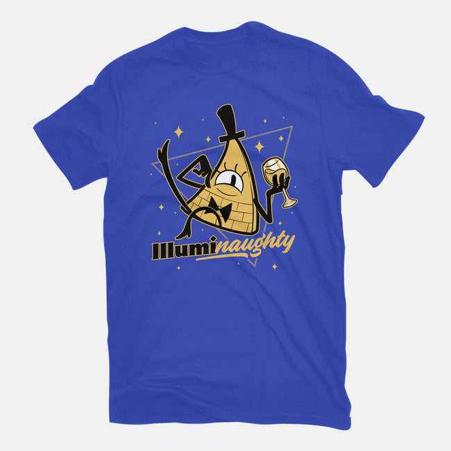 Naughty Illuminati Triangle-Unisex-Basic-Tee-Studio Mootant