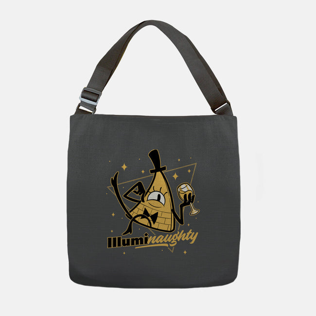 Naughty Illuminati Triangle-None-Adjustable Tote-Bag-Studio Mootant
