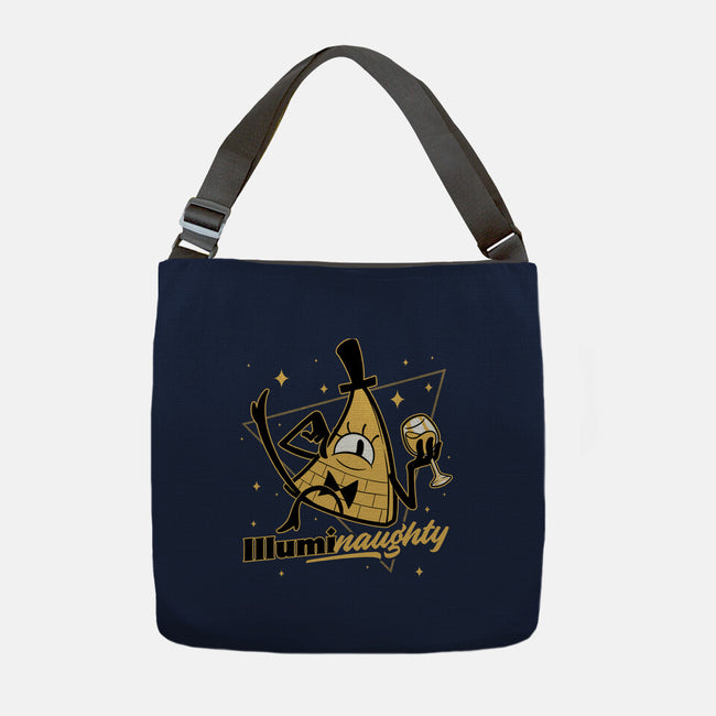 Naughty Illuminati Triangle-None-Adjustable Tote-Bag-Studio Mootant