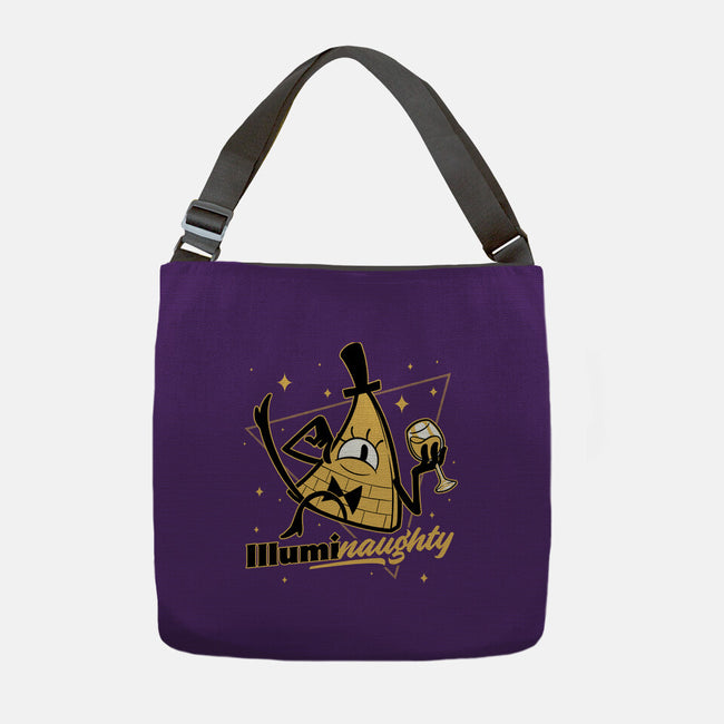 Naughty Illuminati Triangle-None-Adjustable Tote-Bag-Studio Mootant