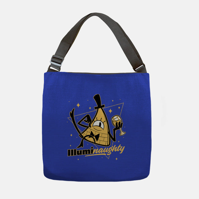 Naughty Illuminati Triangle-None-Adjustable Tote-Bag-Studio Mootant