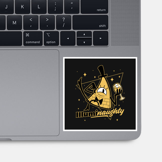 Naughty Illuminati Triangle-None-Glossy-Sticker-Studio Mootant