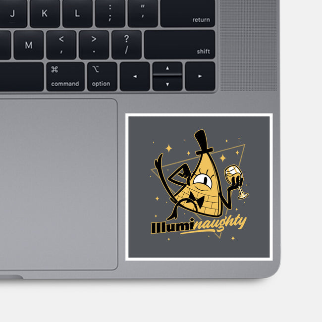 Naughty Illuminati Triangle-None-Glossy-Sticker-Studio Mootant