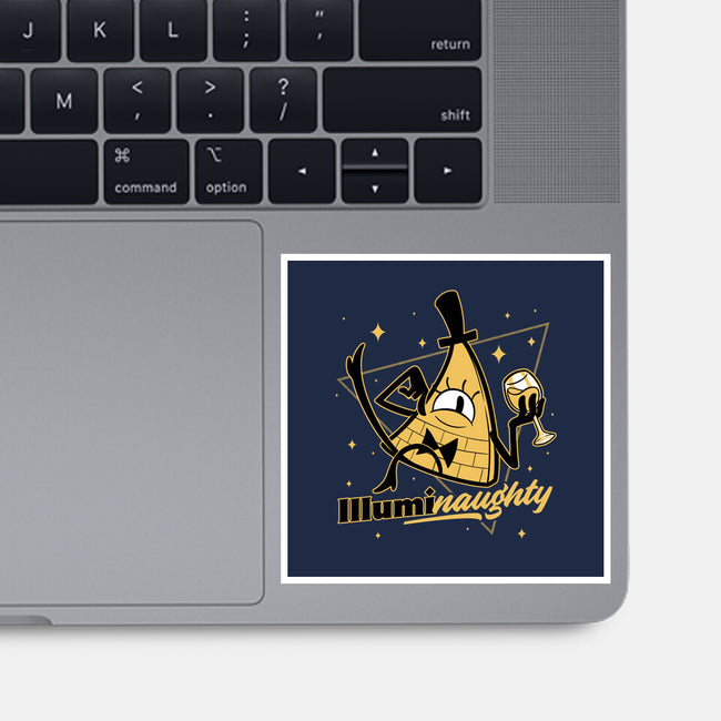 Naughty Illuminati Triangle-None-Glossy-Sticker-Studio Mootant