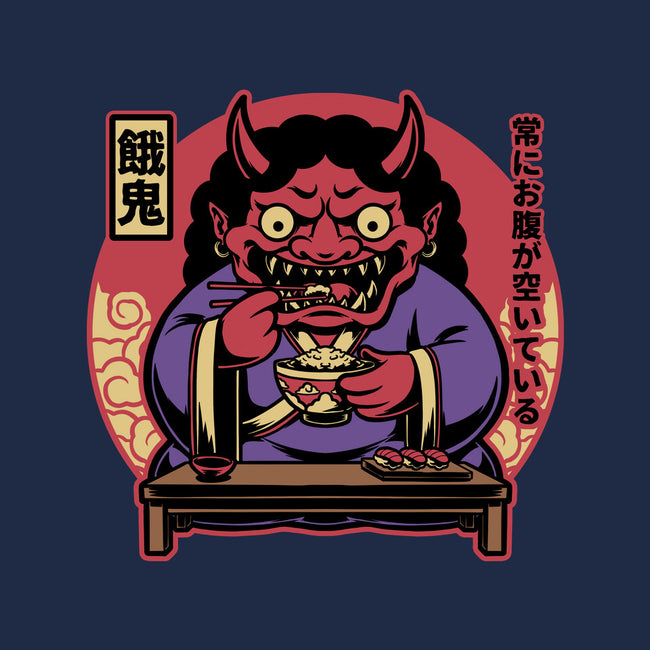 Hungry Oni Food-Mens-Heavyweight-Tee-Studio Mootant