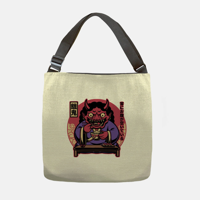 Hungry Oni Food-None-Adjustable Tote-Bag-Studio Mootant