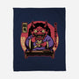 Hungry Oni Food-None-Fleece-Blanket-Studio Mootant