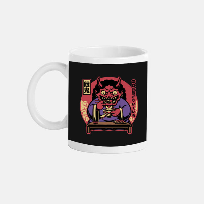 Hungry Oni Food-None-Mug-Drinkware-Studio Mootant