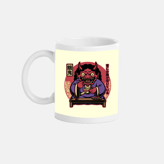 Hungry Oni Food-None-Mug-Drinkware-Studio Mootant