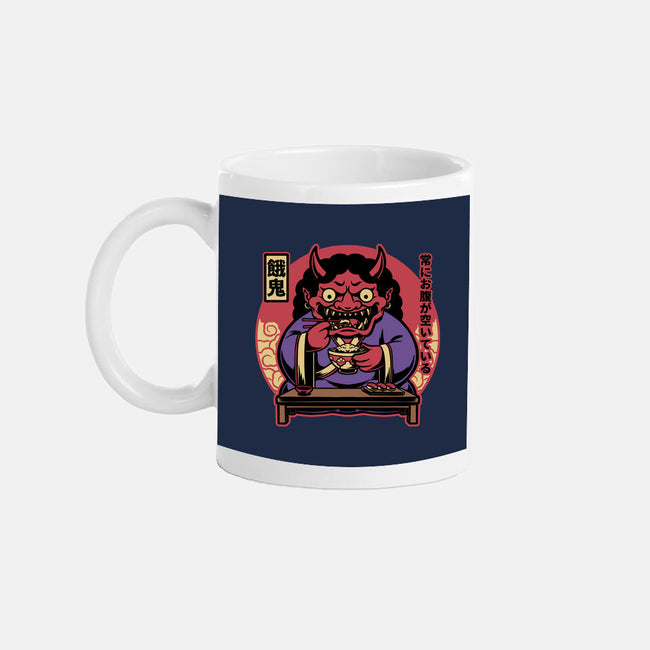 Hungry Oni Food-None-Mug-Drinkware-Studio Mootant