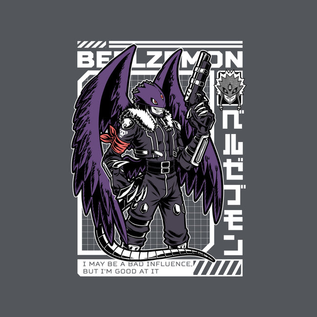 Digital Demon Lord Cyberpunk-Mens-Heavyweight-Tee-Studio Mootant