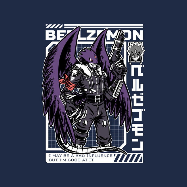 Digital Demon Lord Cyberpunk-Mens-Heavyweight-Tee-Studio Mootant