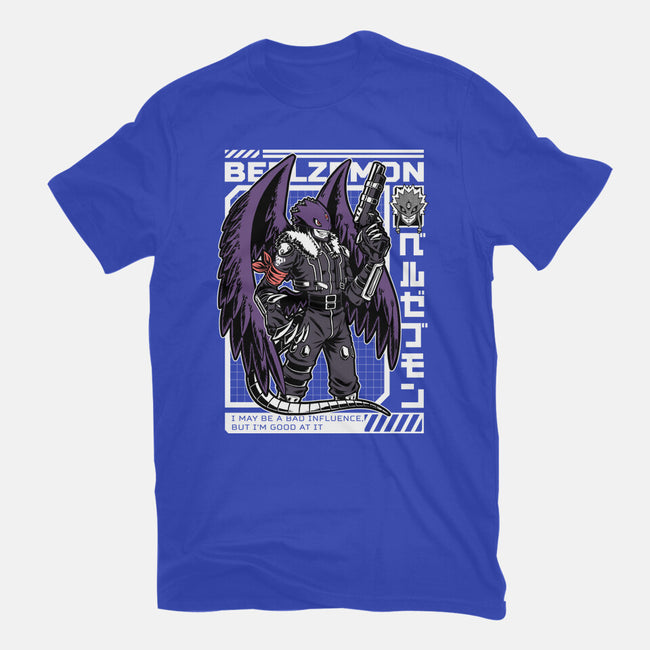 Digital Demon Lord Cyberpunk-Unisex-Basic-Tee-Studio Mootant