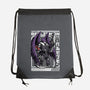 Digital Demon Lord Cyberpunk-None-Drawstring-Bag-Studio Mootant