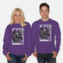 Digital Demon Lord Cyberpunk-Unisex-Crew Neck-Sweatshirt-Studio Mootant