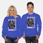 Digital Demon Lord Cyberpunk-Unisex-Crew Neck-Sweatshirt-Studio Mootant