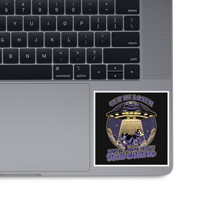 Cow Alien Get In Loser