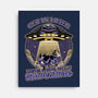 Cow Alien Get In Loser-None-Stretched-Canvas-Studio Mootant
