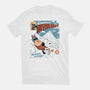 The Adventures Of SuperBeagle-Womens-Fitted-Tee-Heyra Vieira