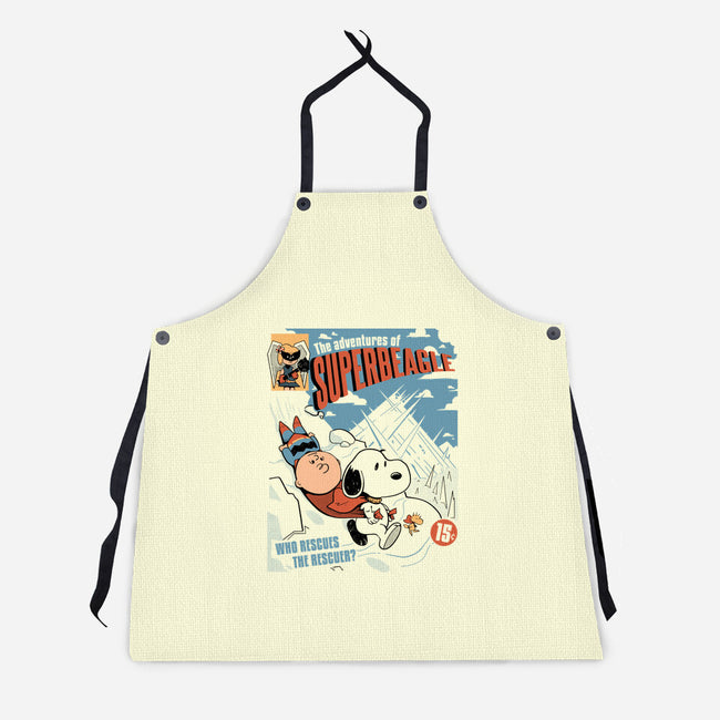 The Adventures Of SuperBeagle-Unisex-Kitchen-Apron-Heyra Vieira
