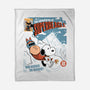 The Adventures Of SuperBeagle-None-Fleece-Blanket-Heyra Vieira