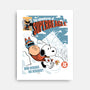 The Adventures Of SuperBeagle-None-Stretched-Canvas-Heyra Vieira