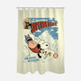 The Adventures Of SuperBeagle-None-Polyester-Shower Curtain-Heyra Vieira