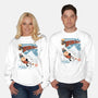 The Adventures Of SuperBeagle-Unisex-Crew Neck-Sweatshirt-Heyra Vieira