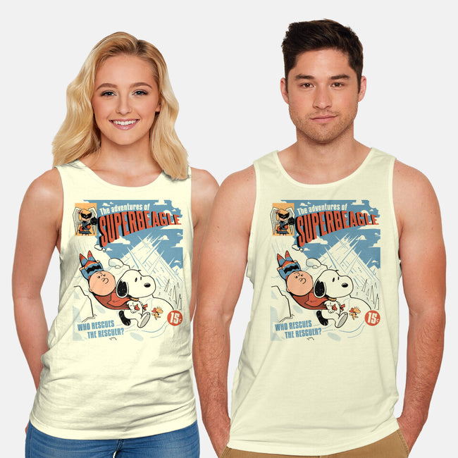 The Adventures Of SuperBeagle-Unisex-Basic-Tank-Heyra Vieira