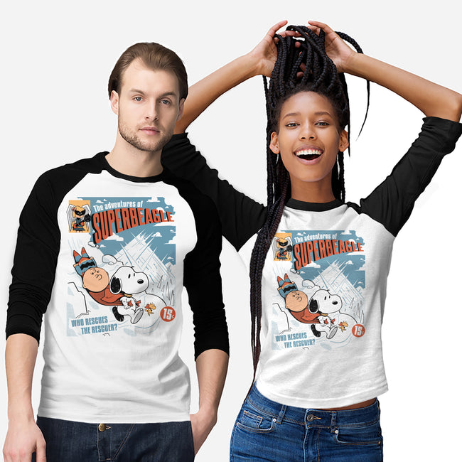 The Adventures Of SuperBeagle-Unisex-Baseball-Tee-Heyra Vieira